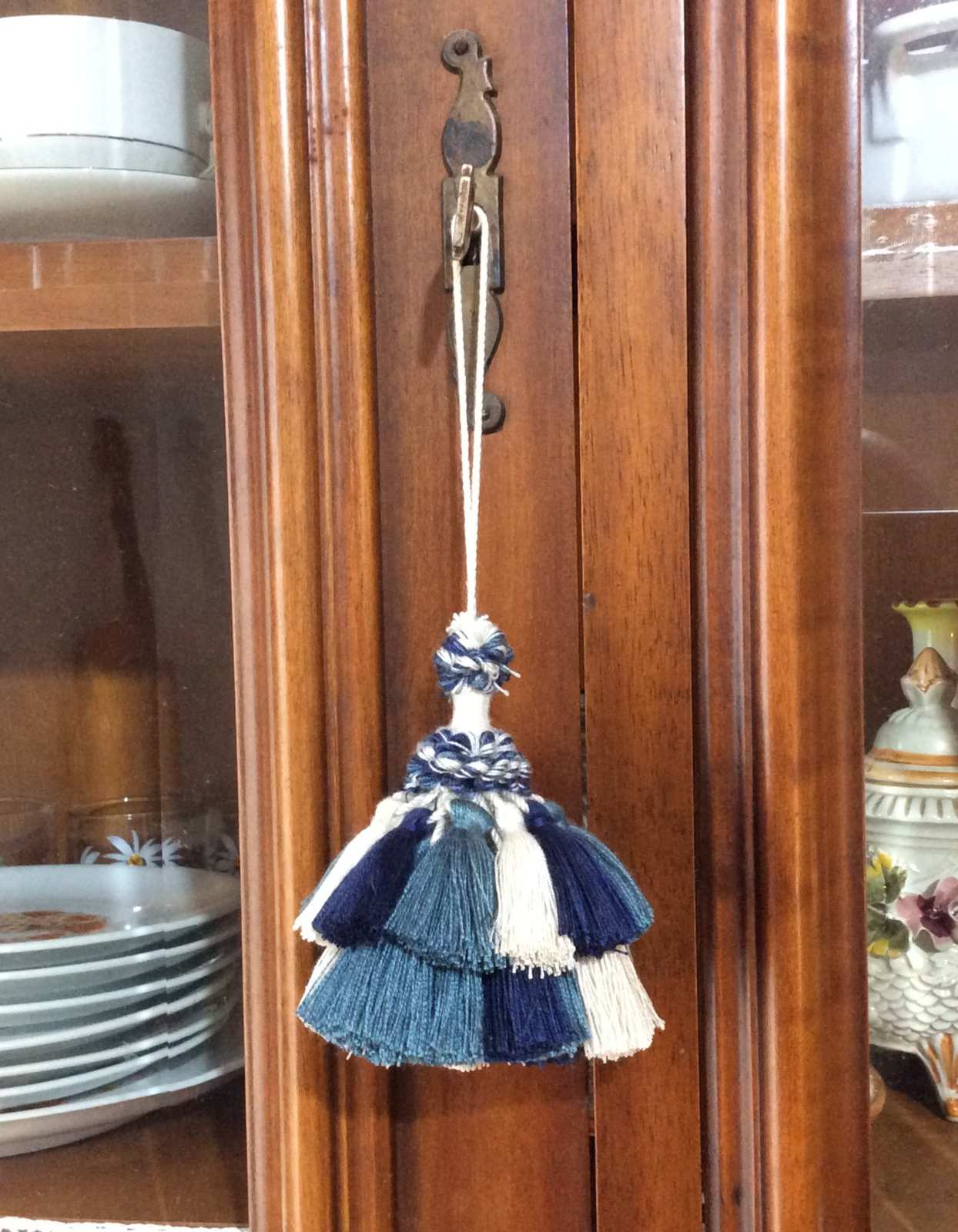 Nappa Ballerina Fiocco Chiave Artigianale - Regalo Casa Nuova Made in Firenze