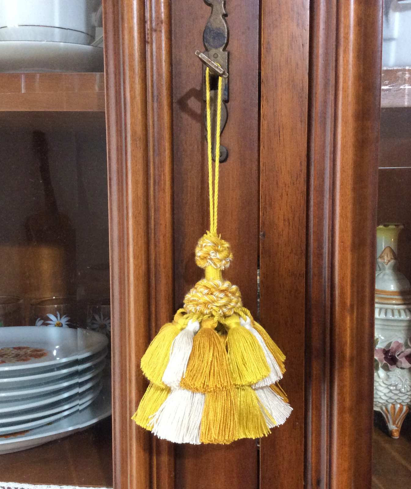 Nappa Ballerina Fiocco Chiave Artigianale - Regalo Casa Nuova Made in Firenze