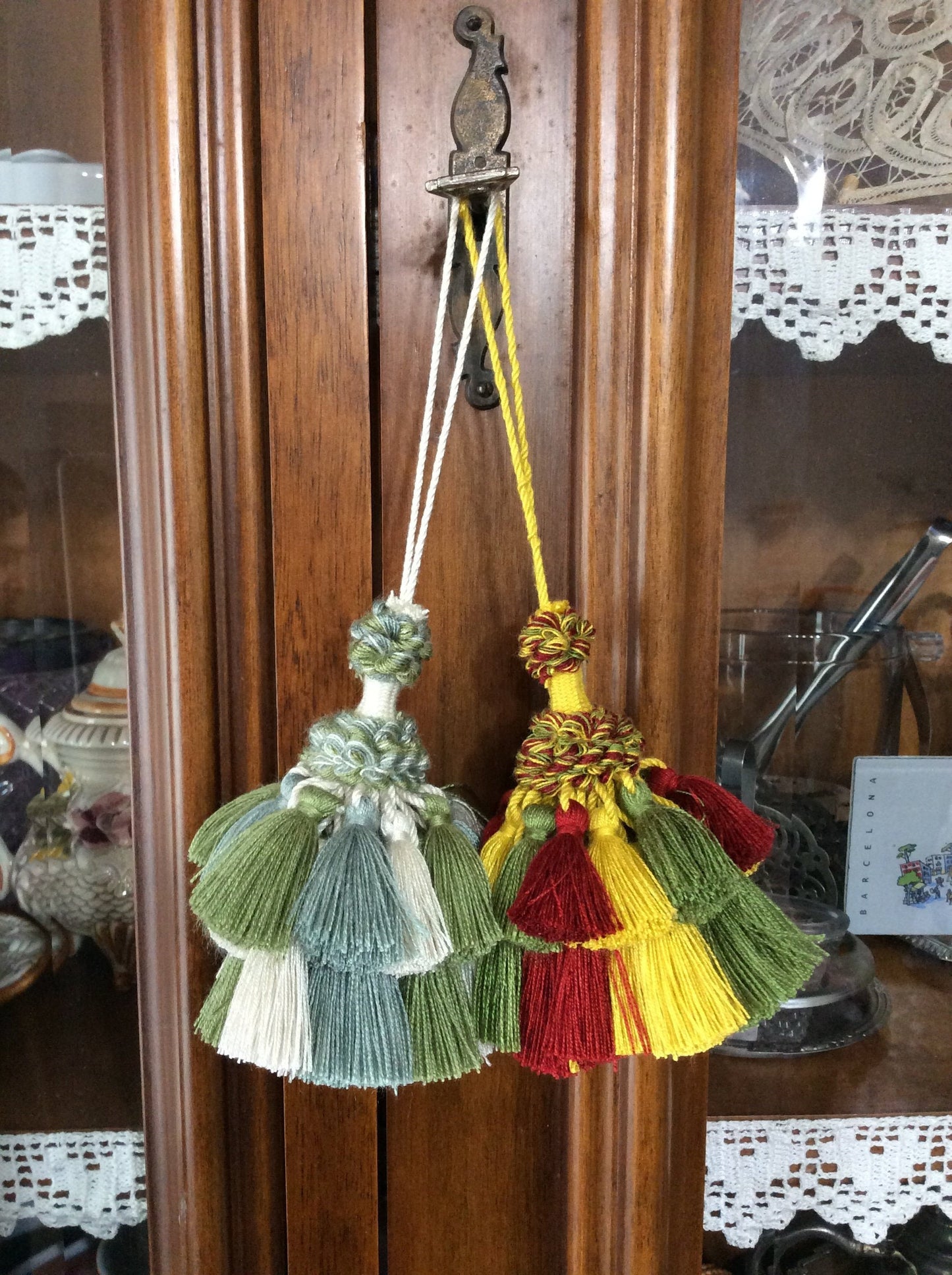 Nappa Ballerina Fiocco Chiave Artigianale - Regalo Casa Nuova Made in Firenze