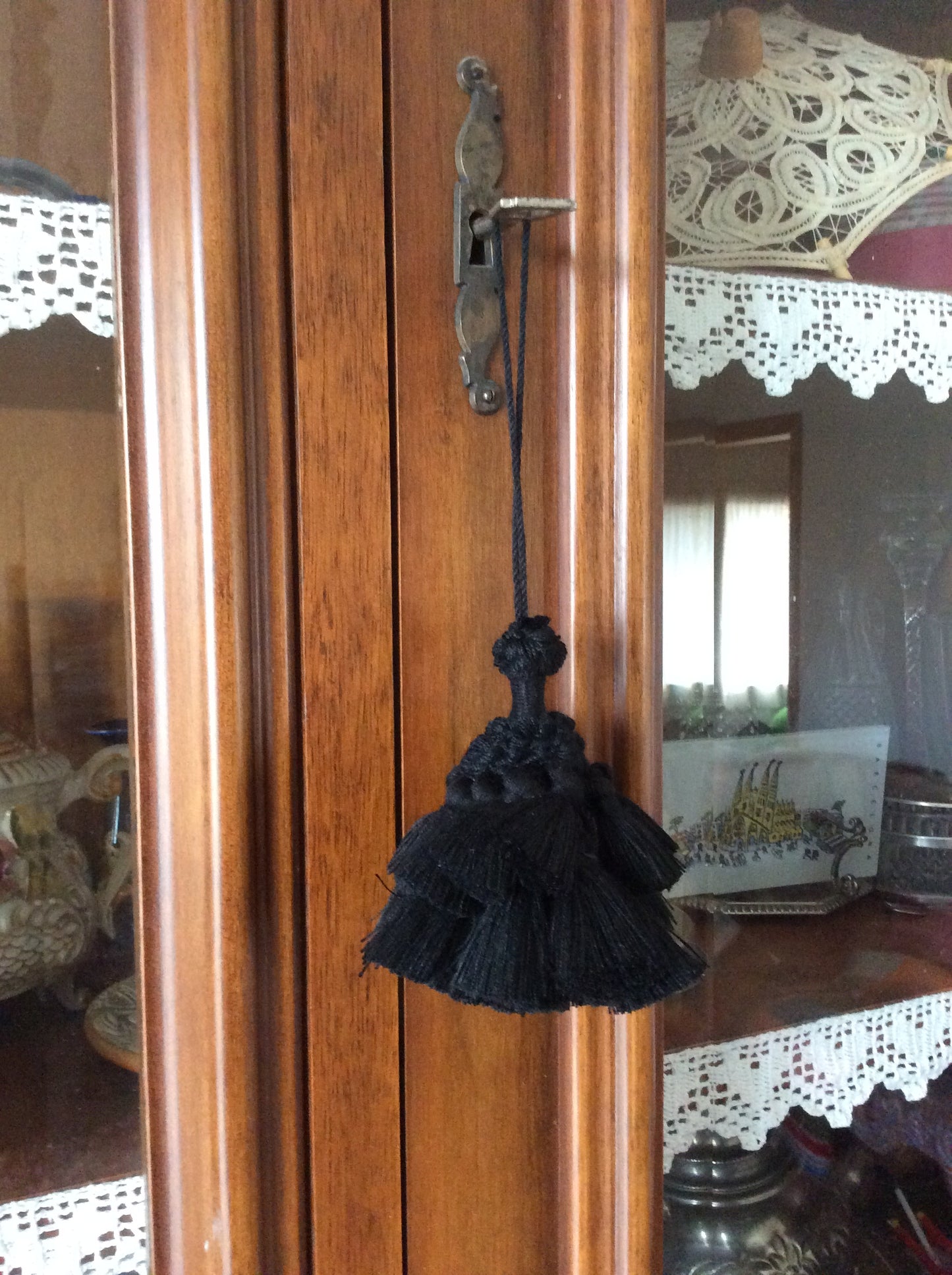 Nappa Ballerina Fiocco Chiave Artigianale - Regalo Casa Nuova Made in Firenze