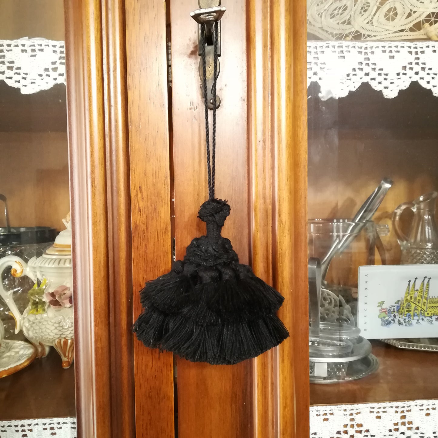 Nappa Ballerina Fiocco Chiave Artigianale - Regalo Casa Nuova Made in Firenze