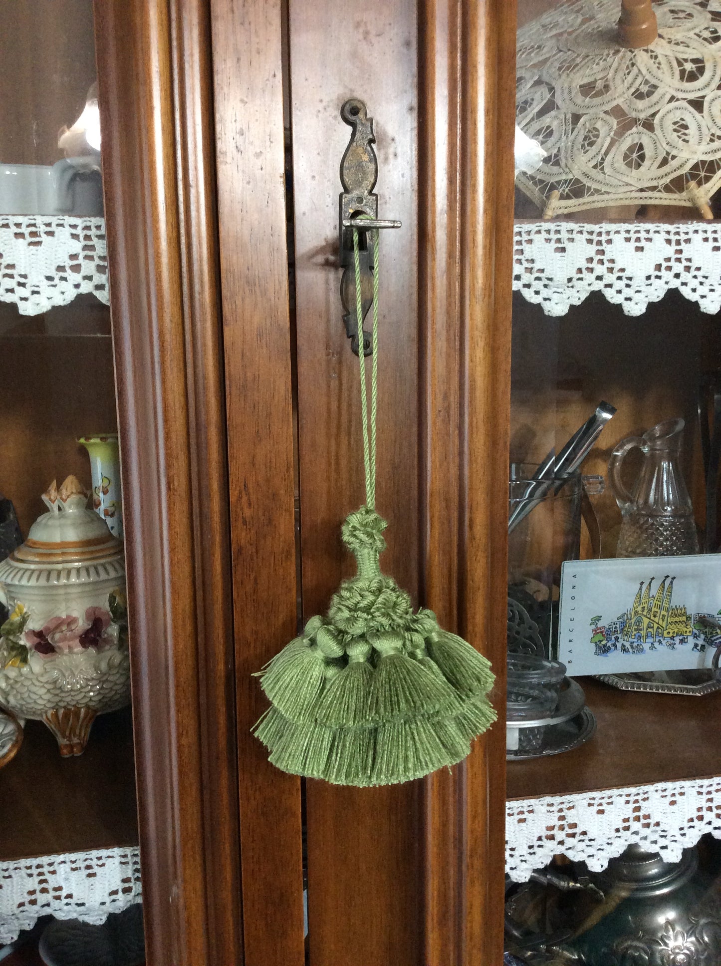 Nappa Ballerina Fiocco Chiave Artigianale - Regalo Casa Nuova Made in Firenze