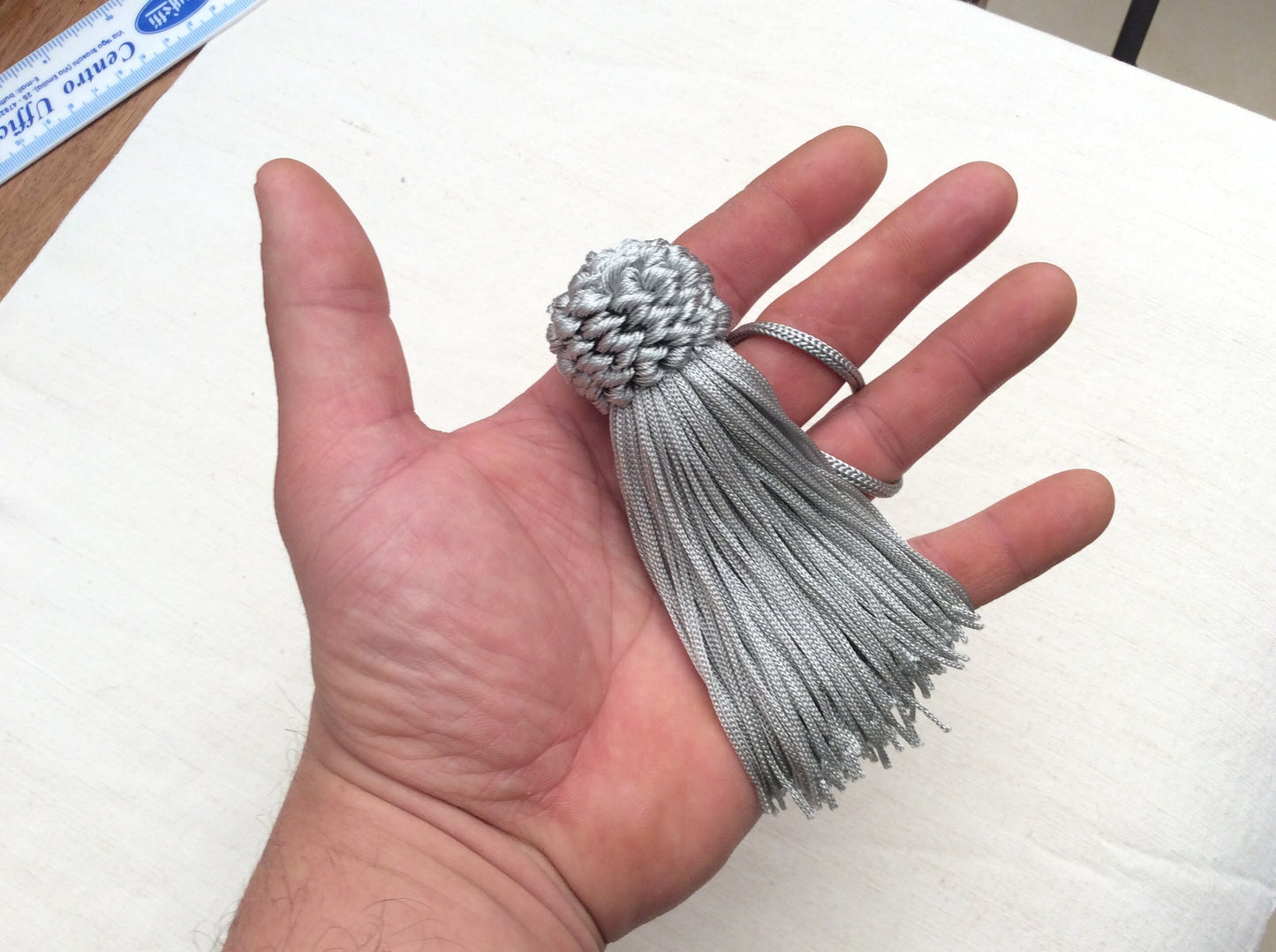 1 tassel, key fob, various colors Made in Florence