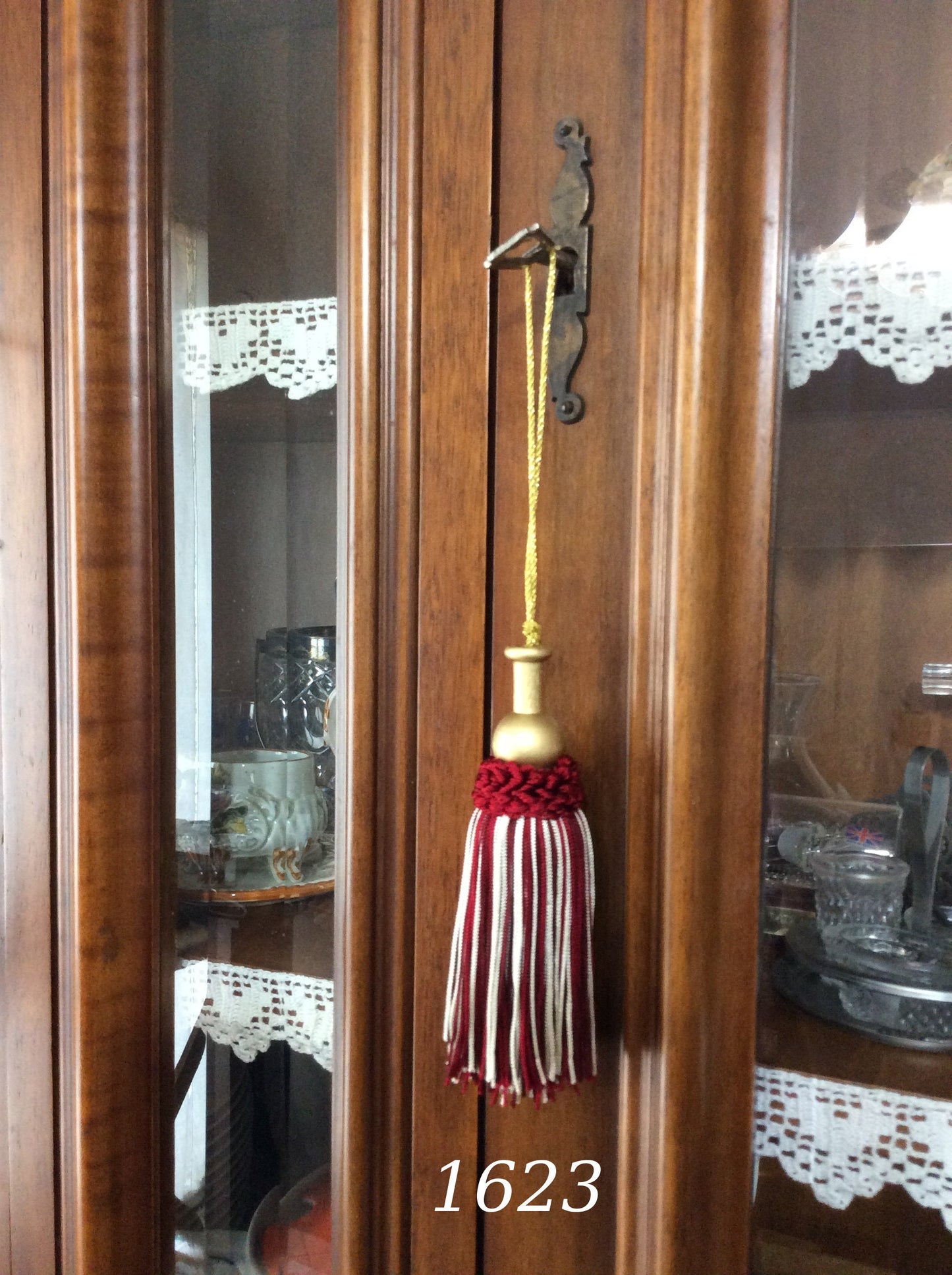Shabby Chic Bow Key Nappa 15cm - Made in Florence