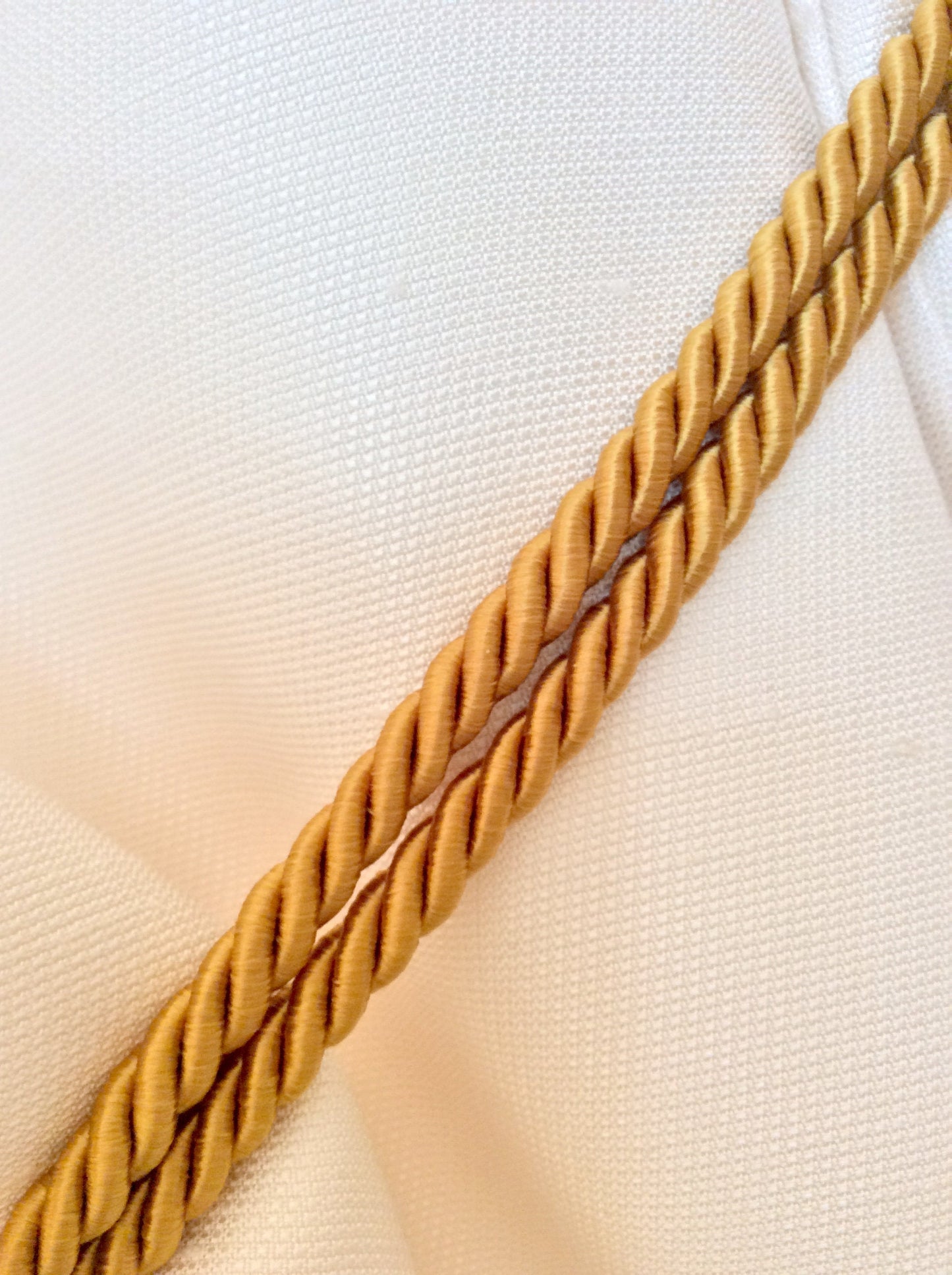 Embrasse per Tende con Nappa Grande 20cm - Oro Scuro | Made in Firenze
