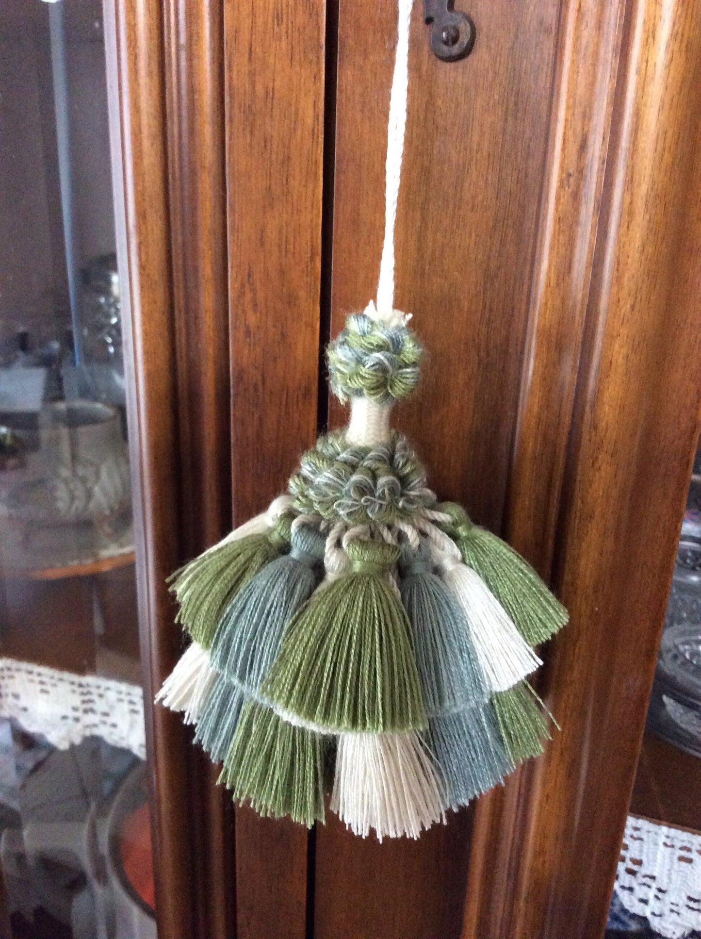 Nappa Ballerina Fiocco Chiave Artigianale - Regalo Casa Nuova Made in Firenze