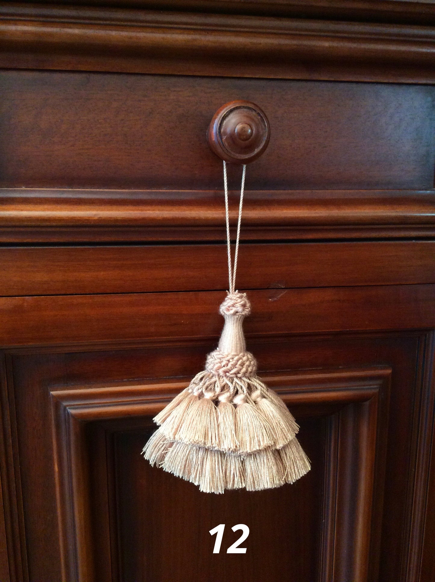 Nappa Ballerina Large 15cm Tassel with Bow for Curtains and Furniture - 2 Colors Florence