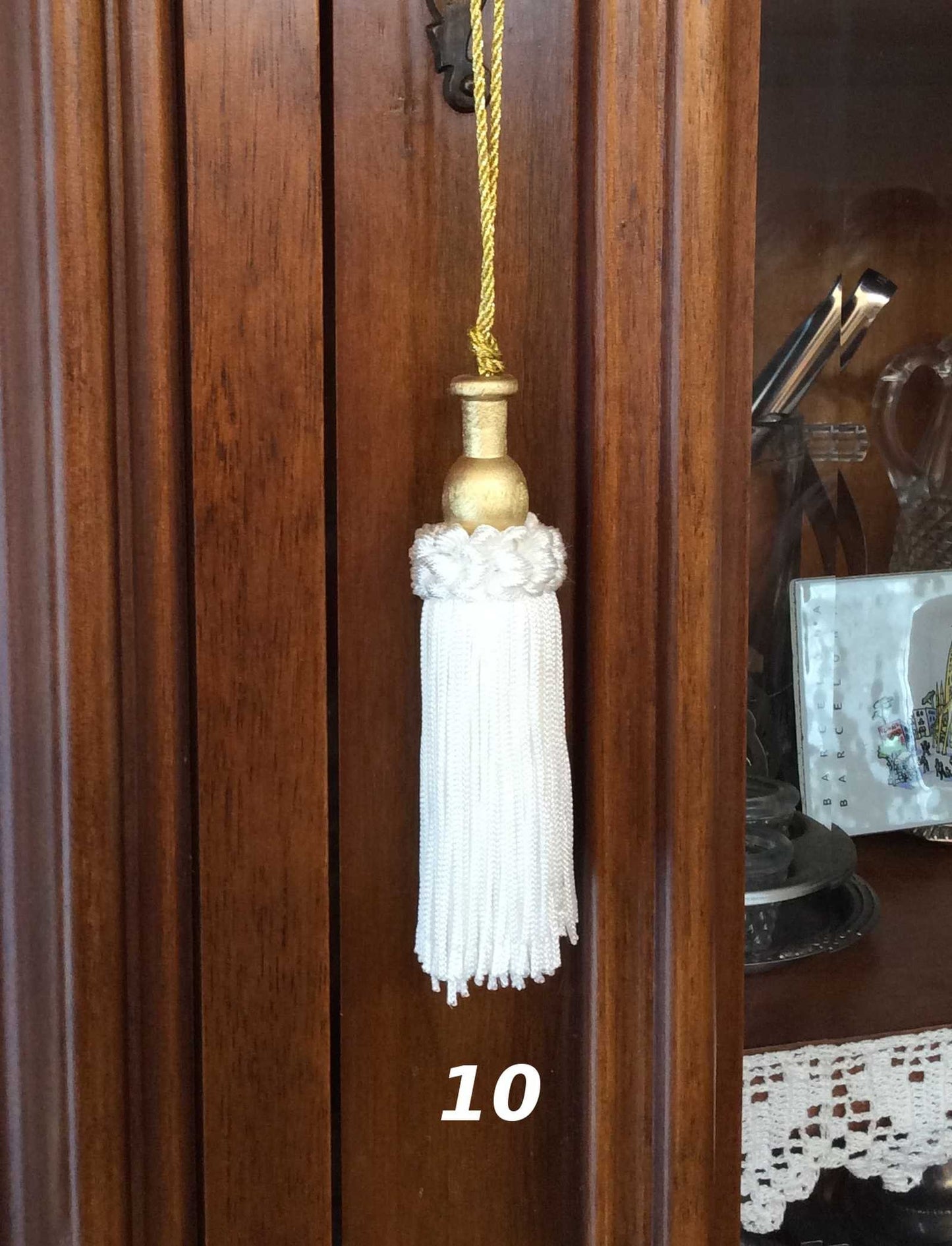 Tassel Bow Key 11cm - Made in Florence