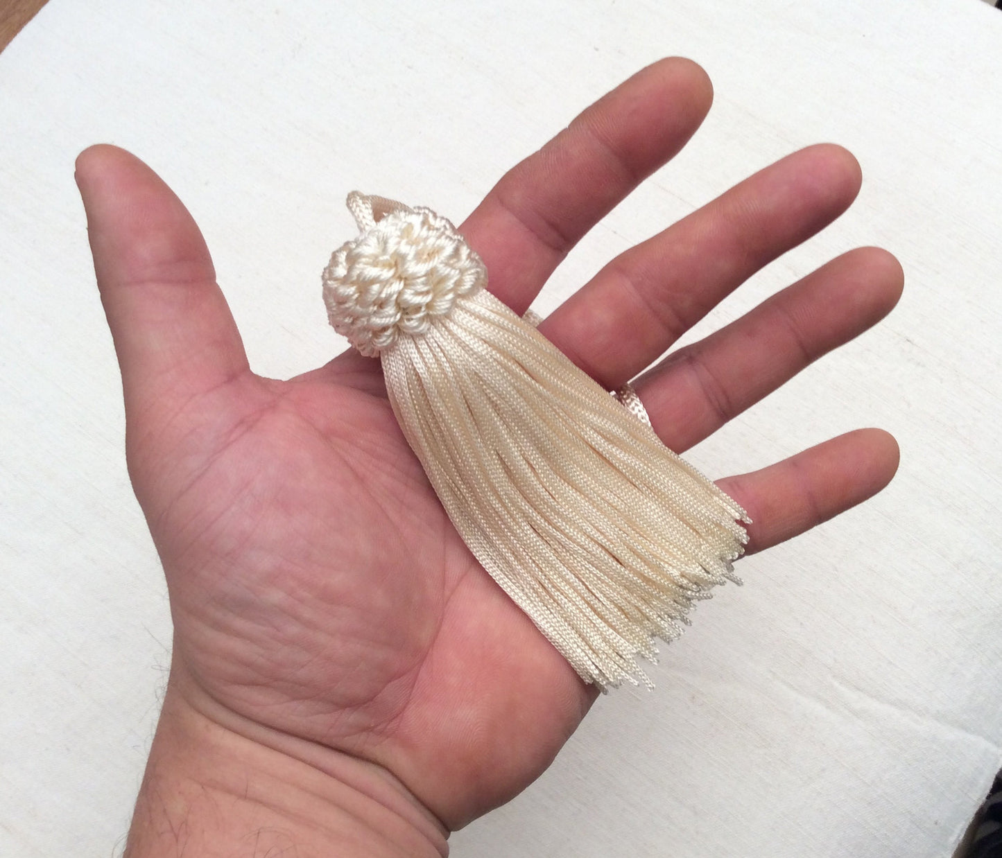 1 tassel, key fob, various colors Made in Florence