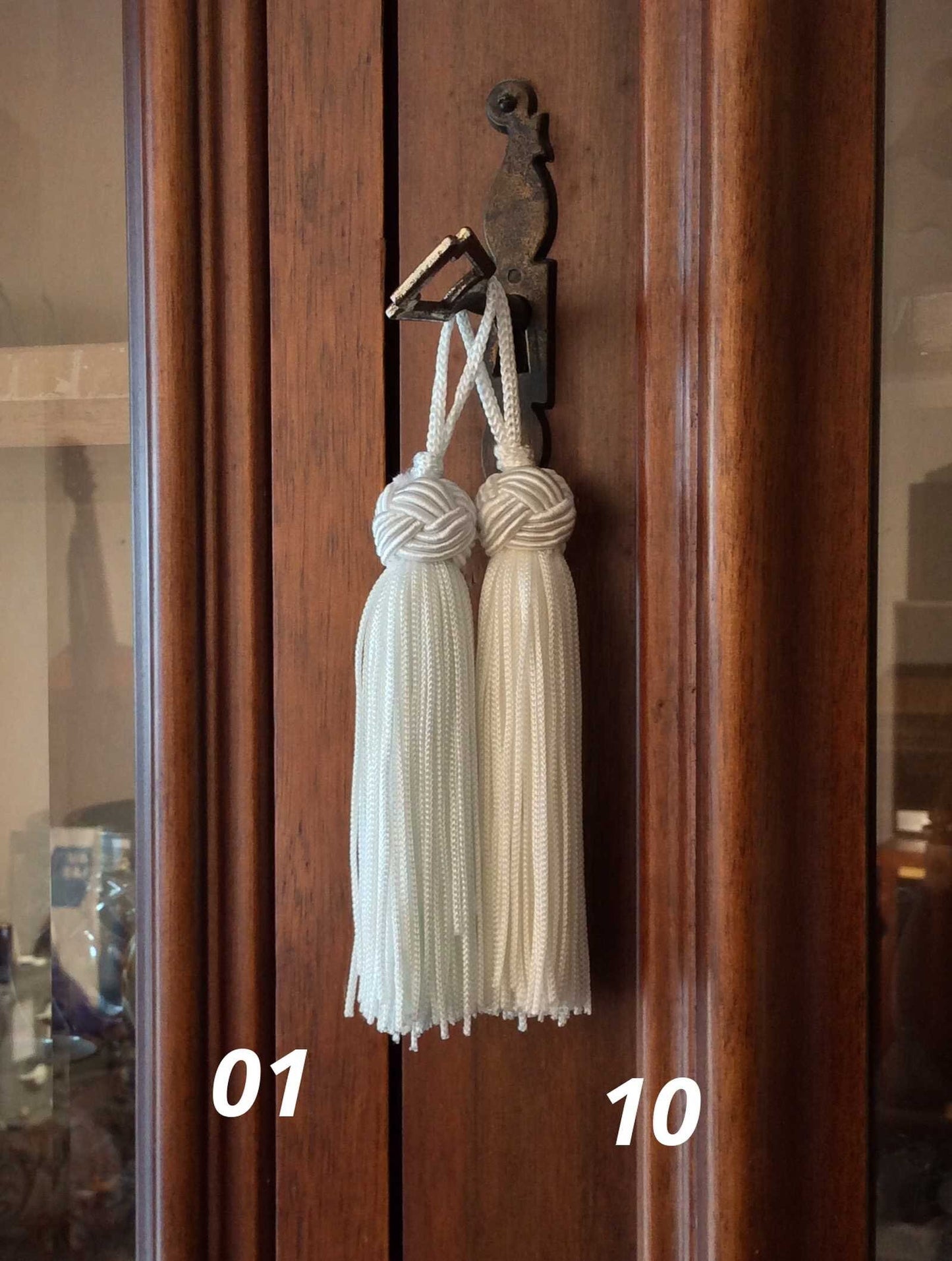 Nappa Bow Key Solomon Vintage 10cm - Made in Florence