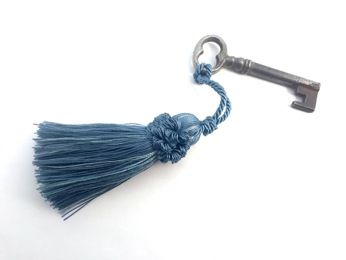 Nappa Fiocco Chiave Vintage Bicolore 9cm - Made in Firenze