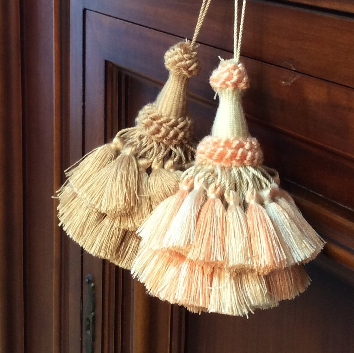 Nappa Ballerina Large 15cm Tassel with Bow for Curtains and Furniture - 2 Colors Florence