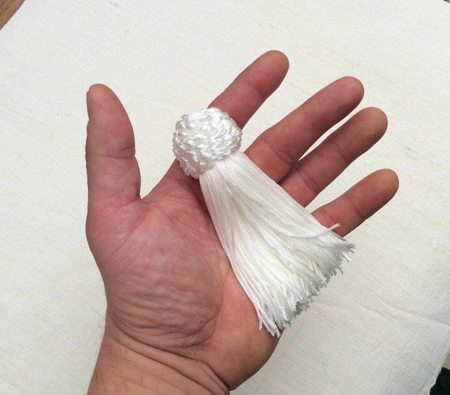 1 tassel, key fob, various colors Made in Florence