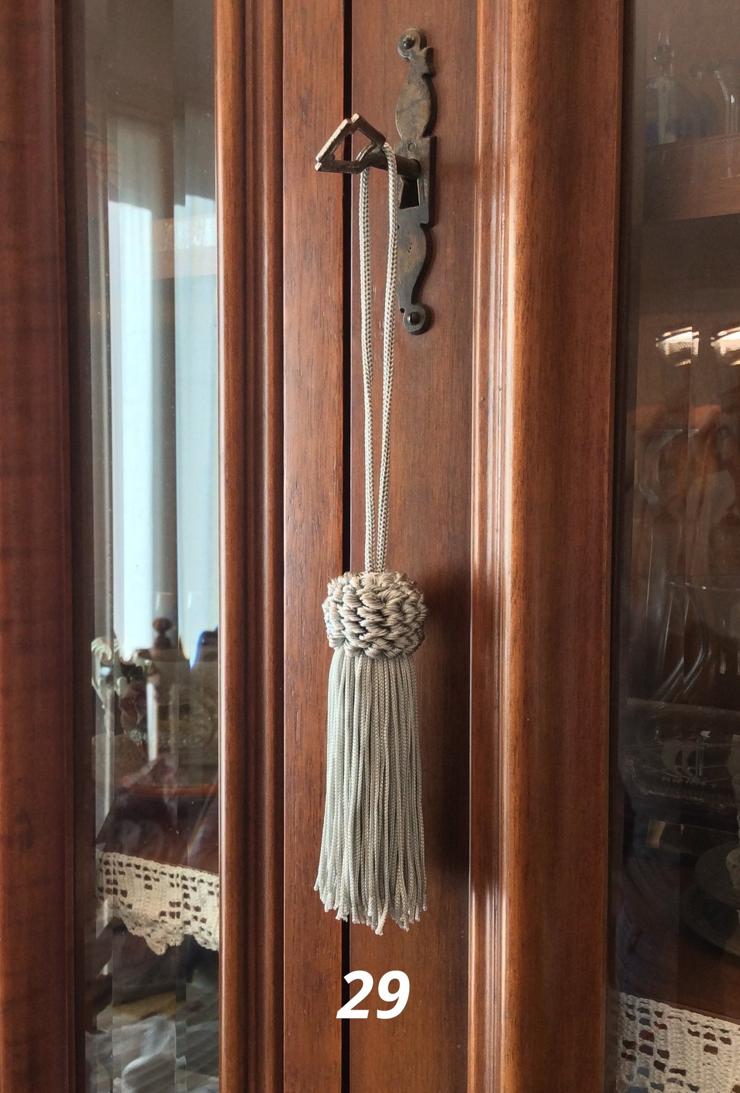 1 tassel, key fob, various colors Made in Florence