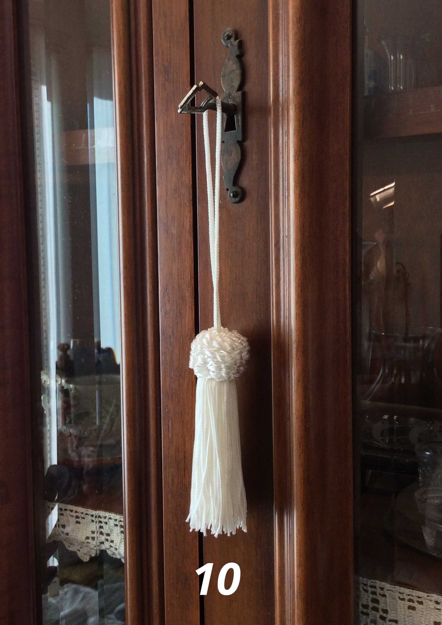 1 tassel, key fob, various colors Made in Florence