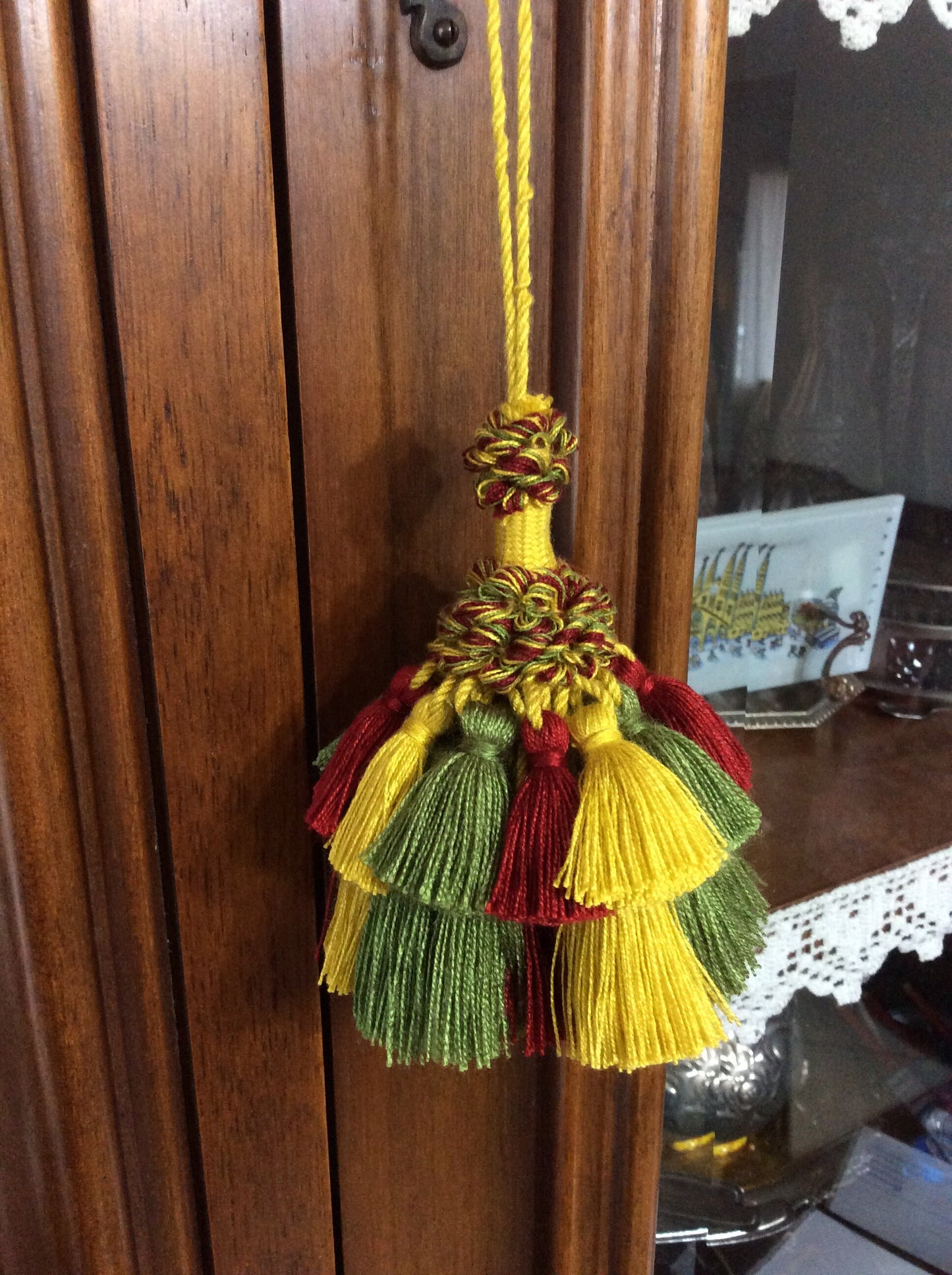 Nappa Ballerina Fiocco Chiave Artigianale - Regalo Casa Nuova Made in Firenze